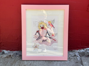 Pink Cherubs (Framed) - Image 1